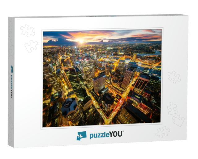 Cityscape of Sydney City from the Roof Top of Tower with... Jigsaw Puzzle