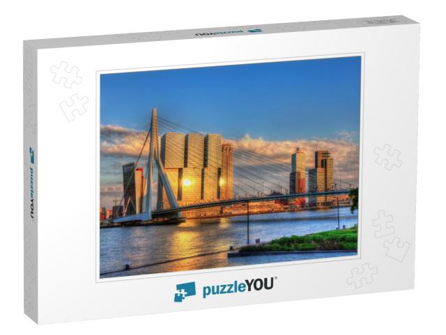 View of Rotterdam - Netherlands... Jigsaw Puzzle