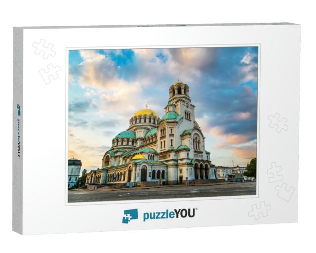 St. Alexander Nevsky Cathedral in the Center of Sofia, Ca... Jigsaw Puzzle
