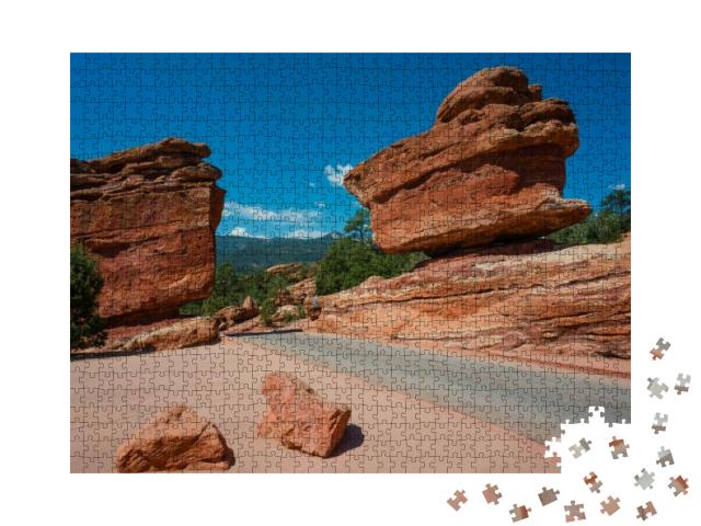 Garden of the Gods, Colorado... Jigsaw Puzzle with 1000 pieces