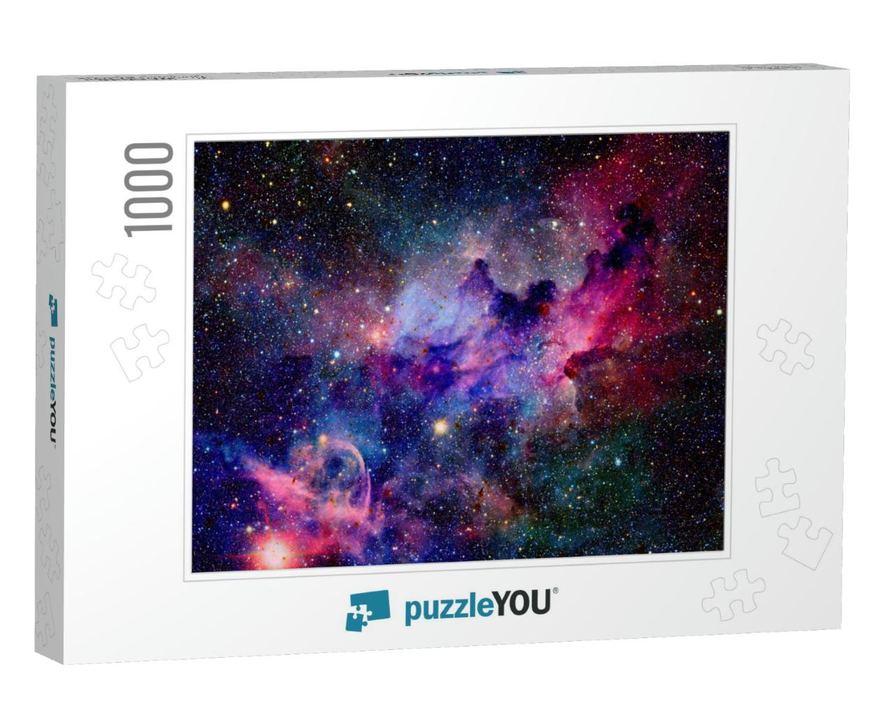 Nebula & Galaxies in Space. Elements of This Image Furnis... Jigsaw Puzzle with 1000 pieces