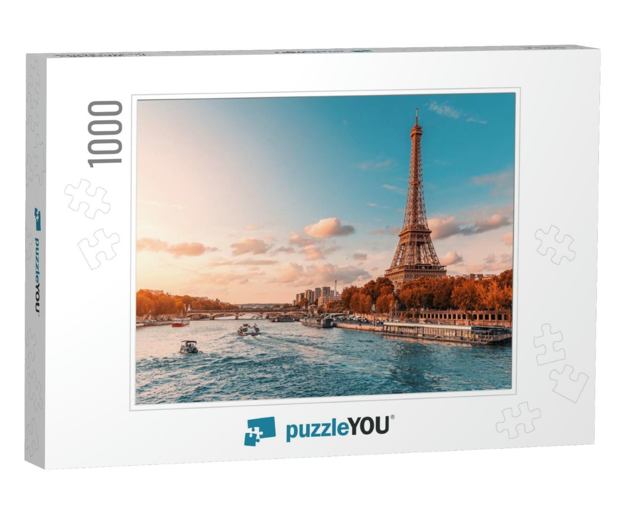 The Main Attraction of Paris & All of Europe is the Eiffe... Jigsaw Puzzle with 1000 pieces