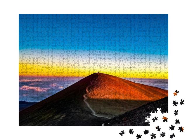 Mauna Kea Summit on the Big Island of Hawaii... Jigsaw Puzzle with 1000 pieces