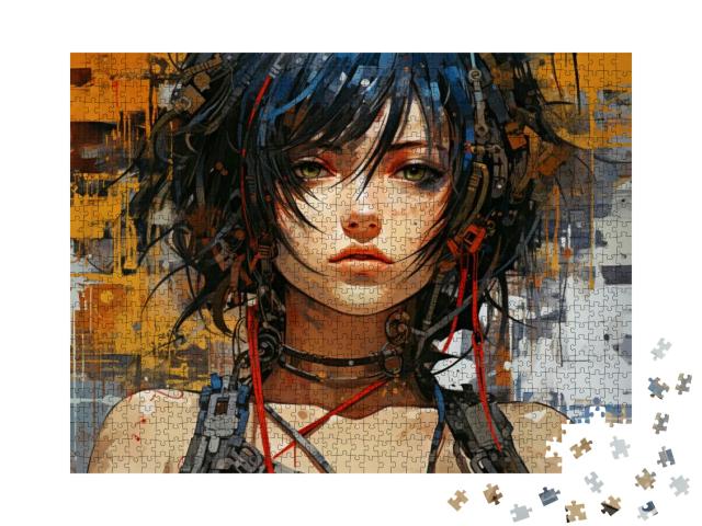 Punky Defiant Teen Jigsaw Puzzle with 1000 pieces