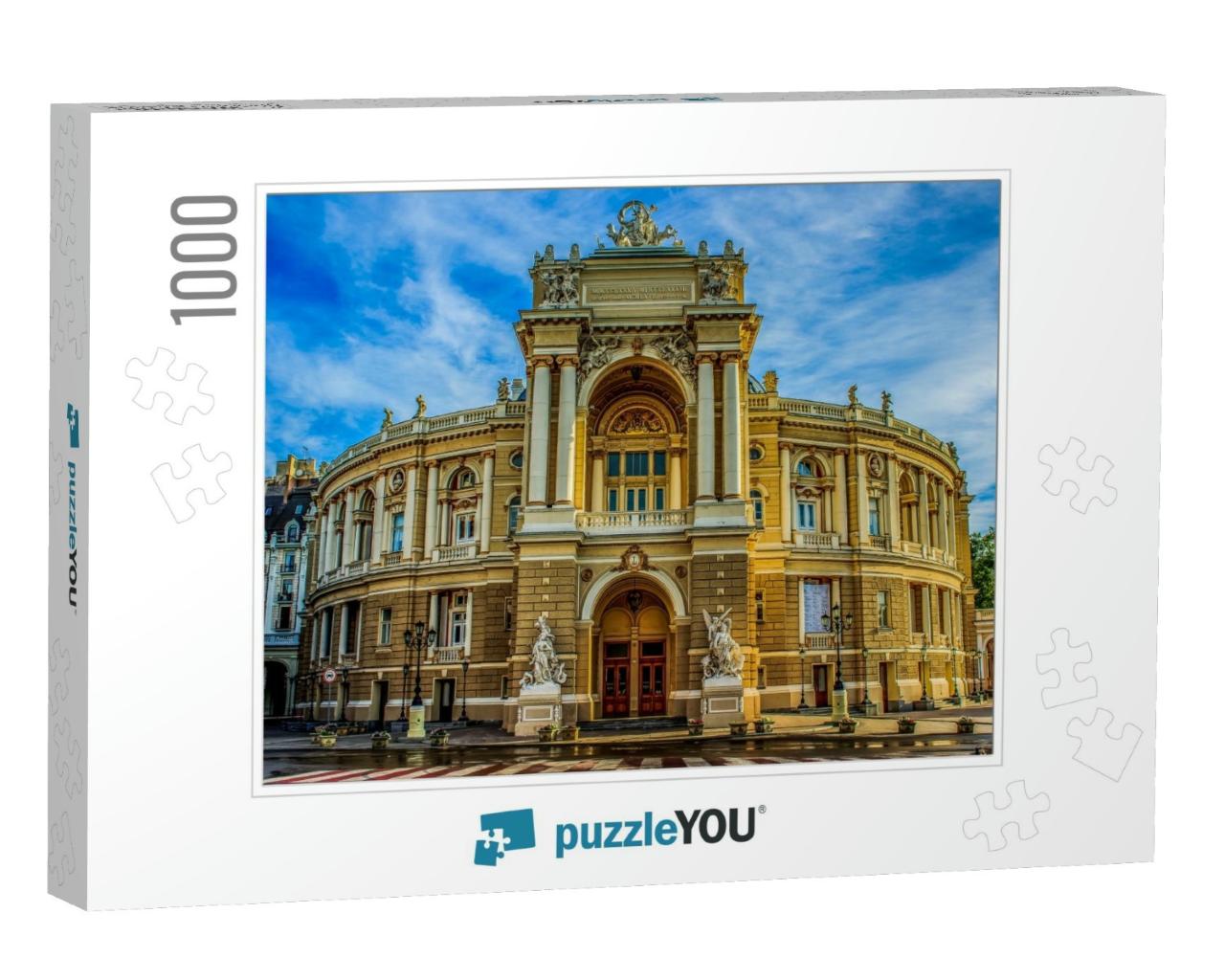 Odessa Opera Theatre... Jigsaw Puzzle with 1000 pieces