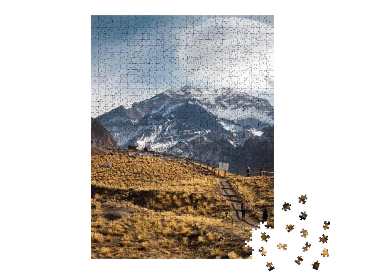 Aconcagua Mountain, Aconcagua National Park, Mendoza - Ar... Jigsaw Puzzle with 1000 pieces