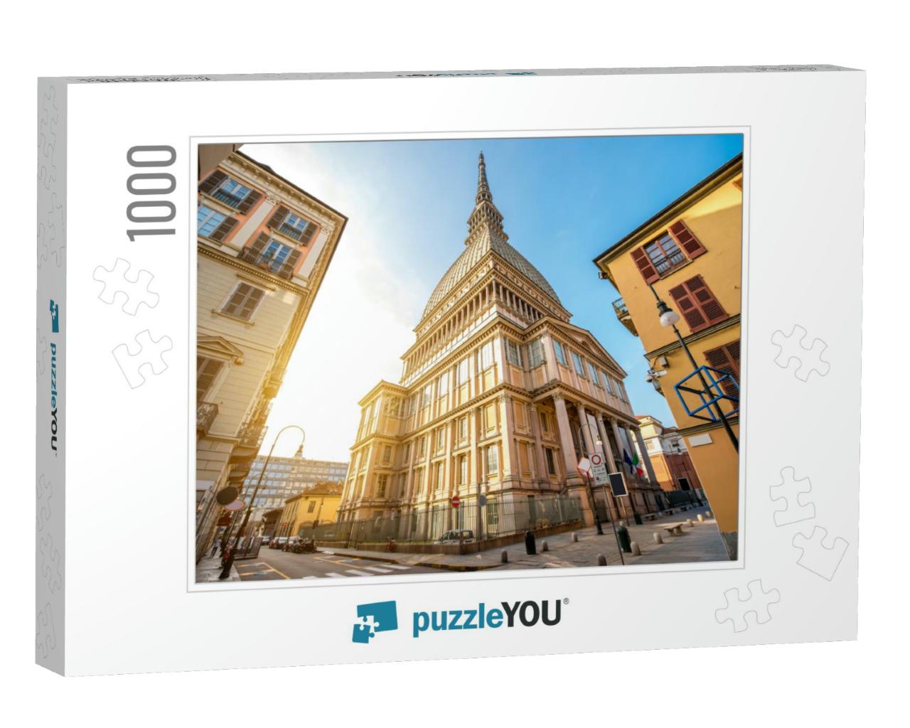 Mole Antonelliana Museum Building, the Symbol of Turin Ci... Jigsaw Puzzle with 1000 pieces
