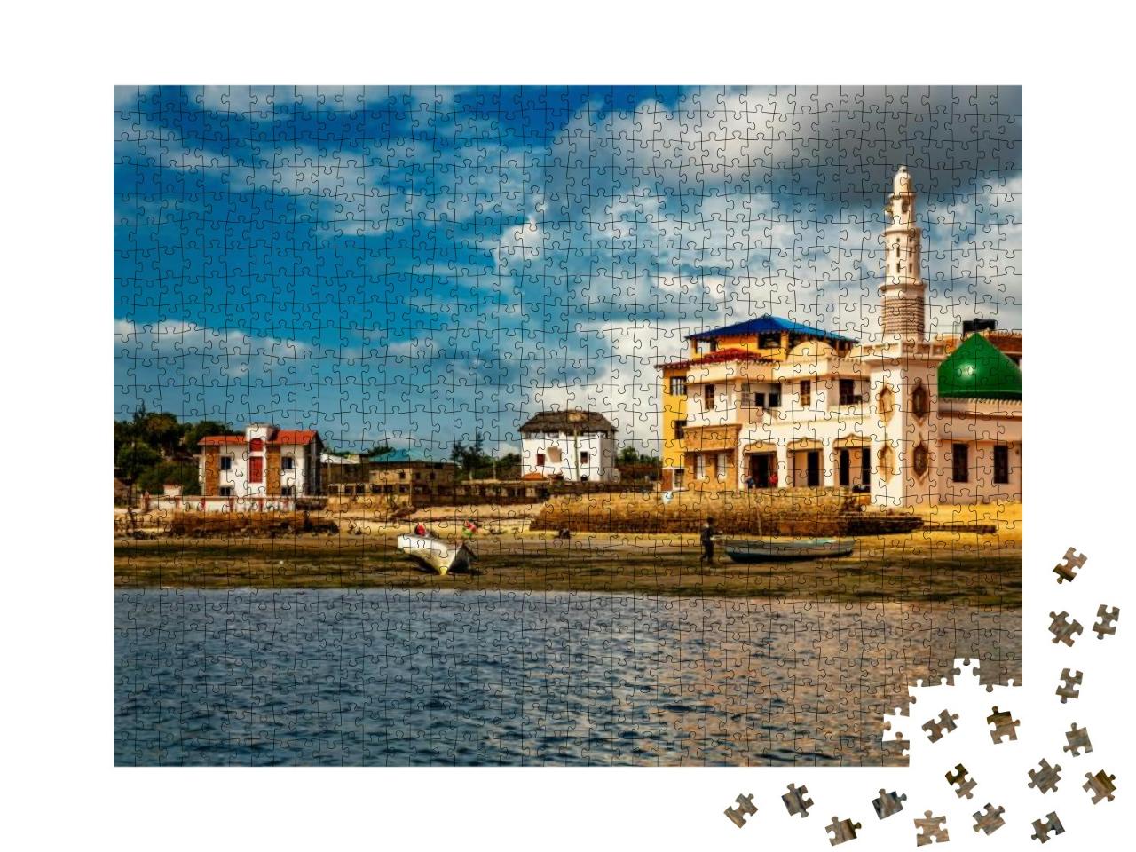 View from the Ocean of Recently Completed Buildings on Re... Jigsaw Puzzle with 1000 pieces