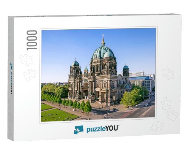 Aerial View of Berlin Cathedral Berliner Dom in Berlin, G... Jigsaw Puzzle with 1000 pieces