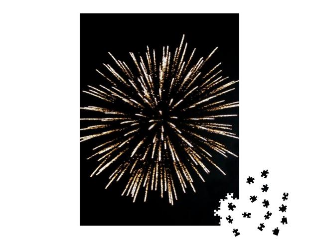 View of Fireworks, Holiday Fireworks... Jigsaw Puzzle with 1000 pieces
