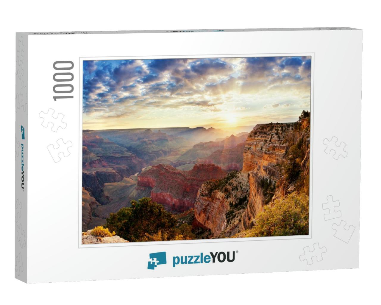 Grand Canyon Sunrise... Jigsaw Puzzle with 1000 pieces