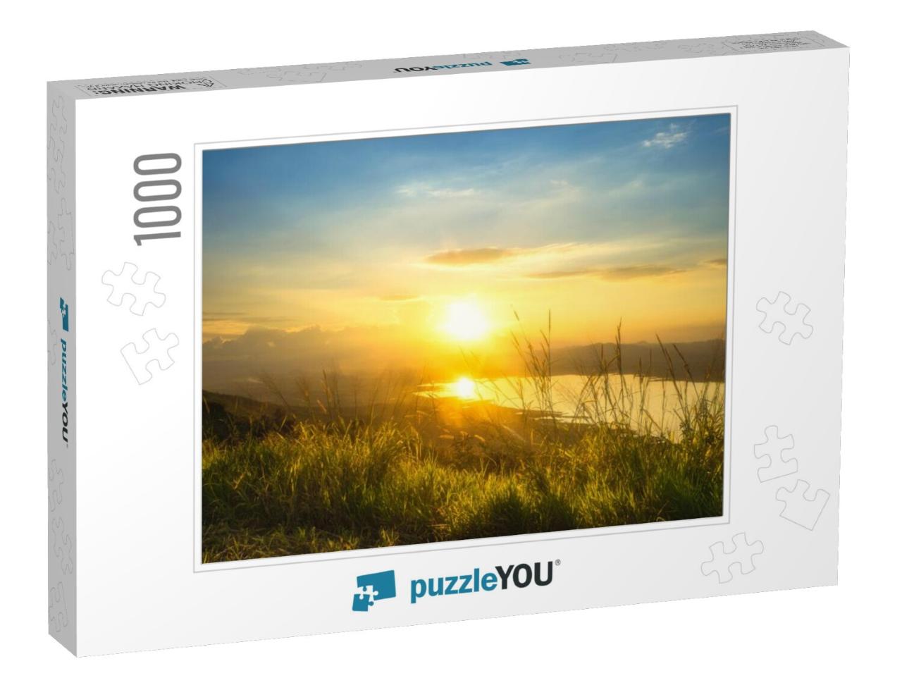 Sunrise in the Morning, Sunrise with Clouds... Jigsaw Puzzle with 1000 pieces