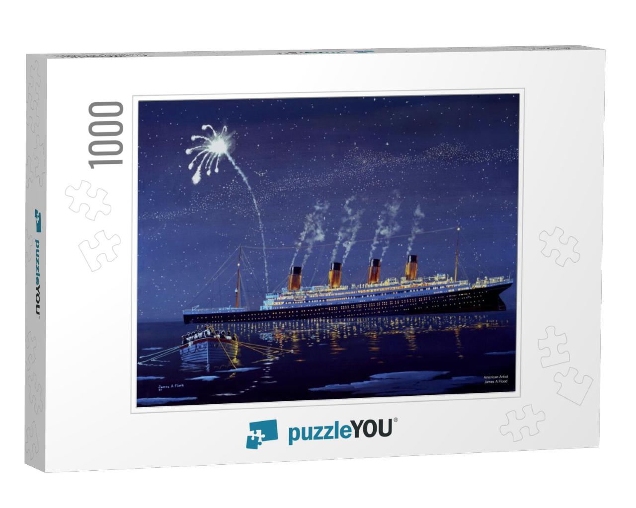 Titanic Sinking Jigsaw Puzzle with 1000 pieces