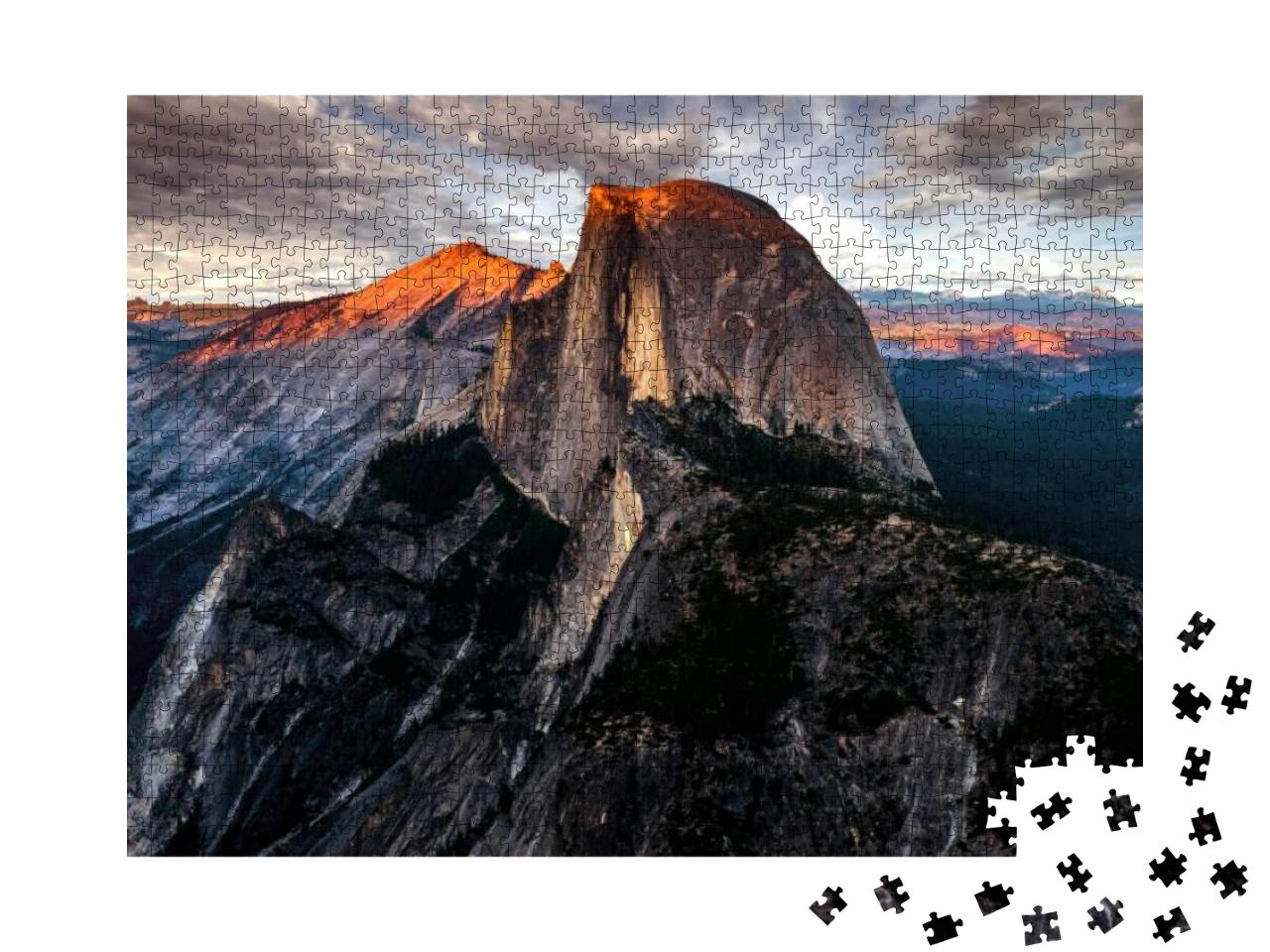 Half Dome Yosemite Np... Jigsaw Puzzle with 1000 pieces