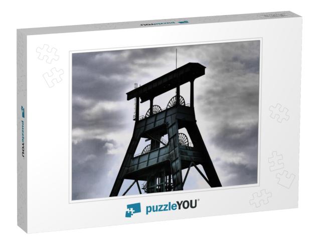 Old Mining Tower in the Ruhr Area... Jigsaw Puzzle