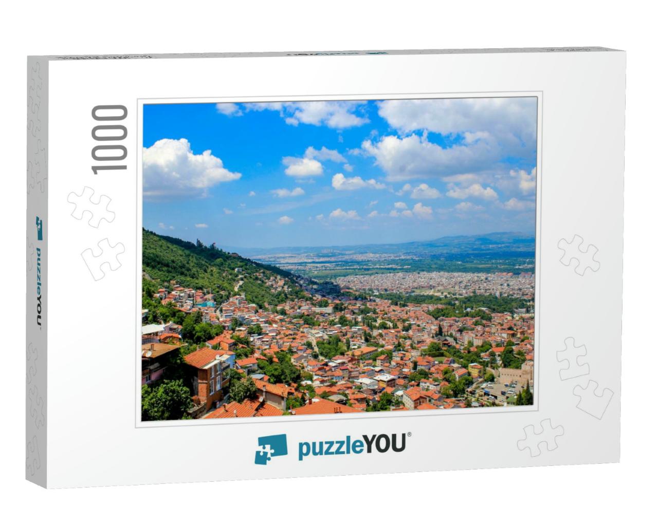 Bursa City Panoramic View, Bursa, Turkey... Jigsaw Puzzle with 1000 pieces