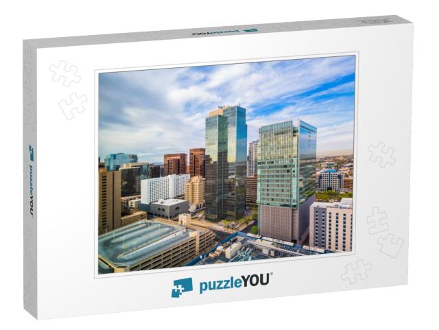 Phoenix, Arizona, USA Cityscape in Downtown in the Afterno... Jigsaw Puzzle