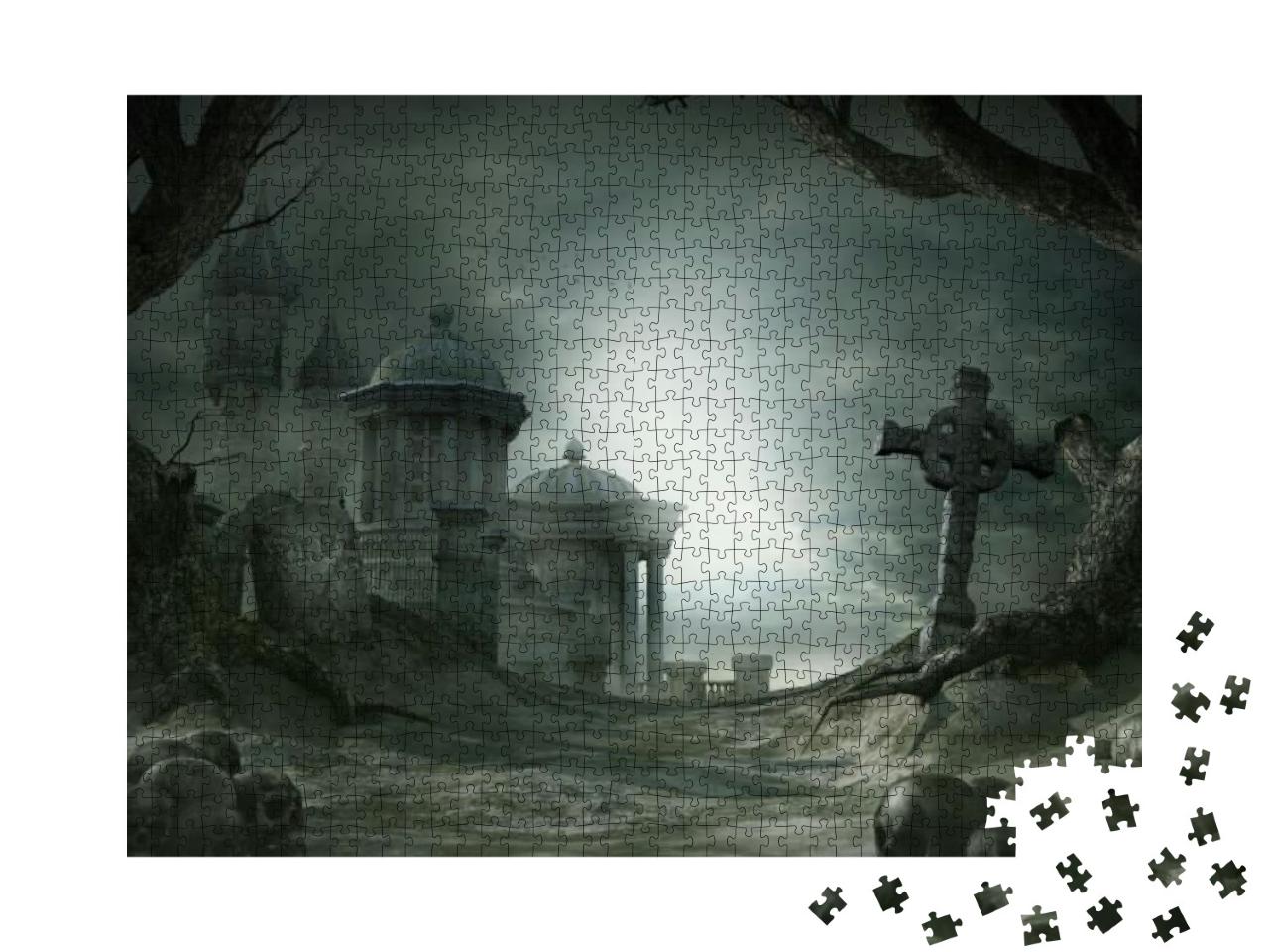 Abandoned Shrine... Jigsaw Puzzle with 1000 pieces