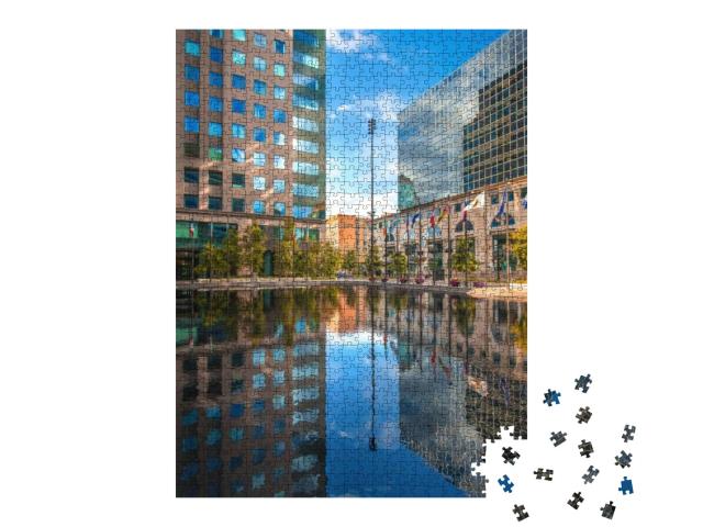 A View of Downtown Buffalo New York Suitable for All Busi... Jigsaw Puzzle with 1000 pieces