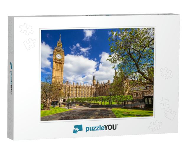 Big Ben & the Palace of Westminster, Landmark of London... Jigsaw Puzzle