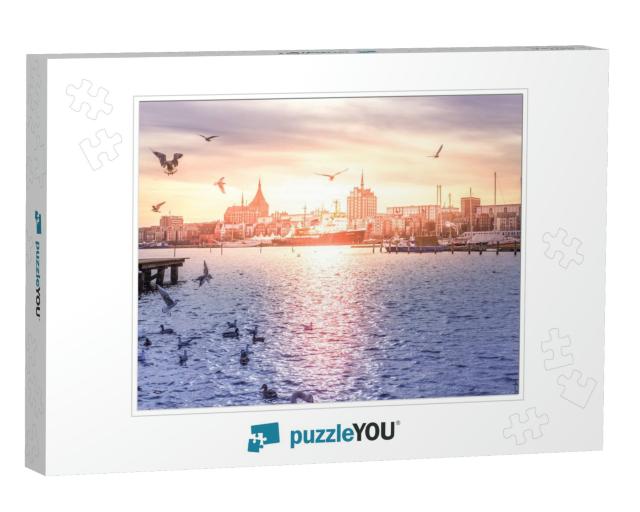 Rostock in the Morning, Germany... Jigsaw Puzzle