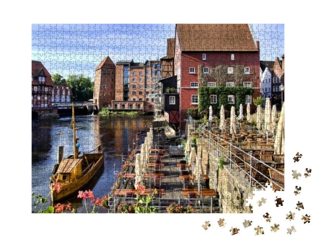 Historic City of Lueneburg, Near Hamburg, Germany... Jigsaw Puzzle with 1000 pieces