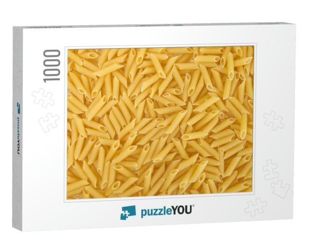 Penne Pasta Background... Jigsaw Puzzle with 1000 pieces