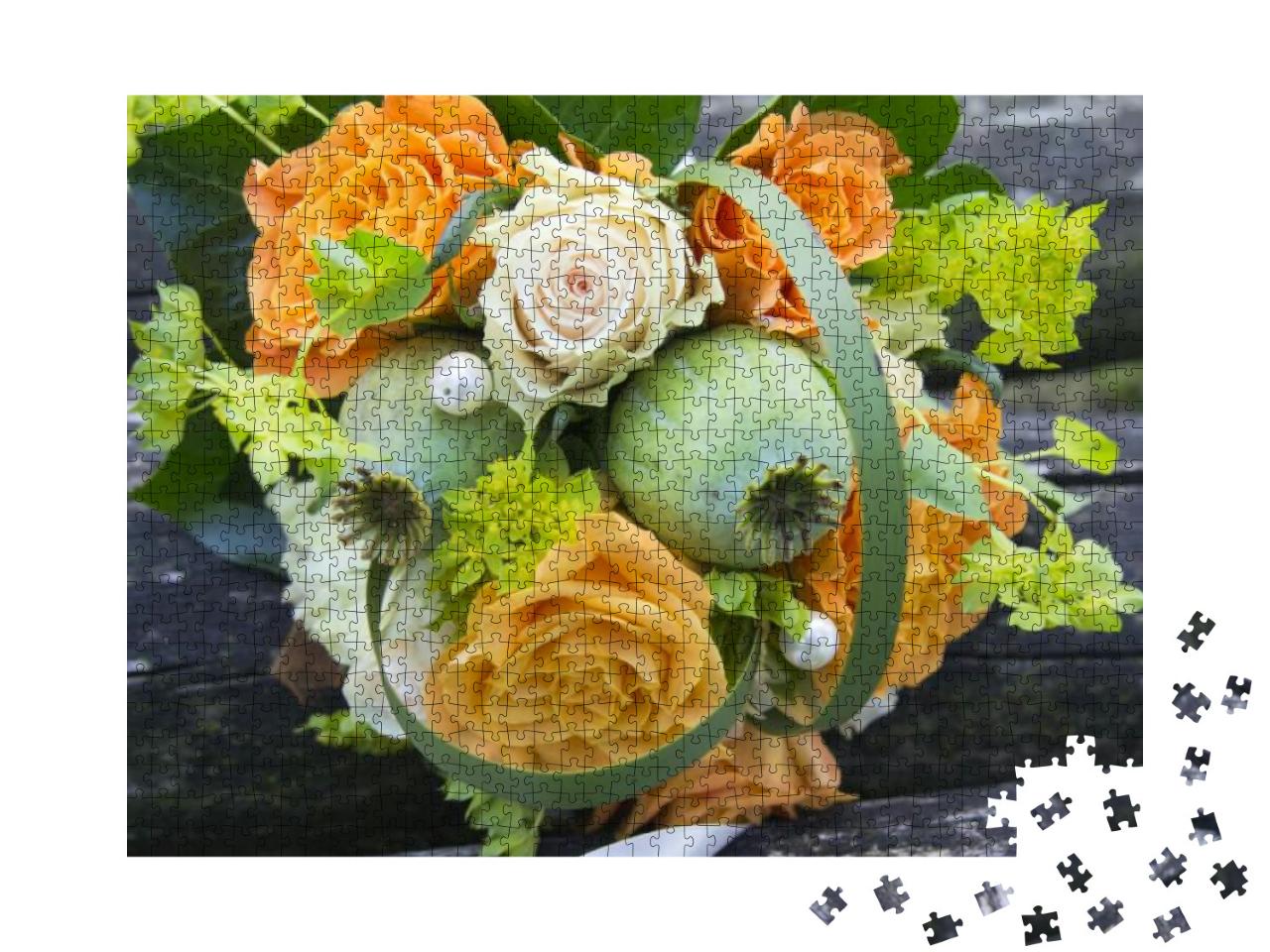 Bridal Bouquet... Jigsaw Puzzle with 1000 pieces