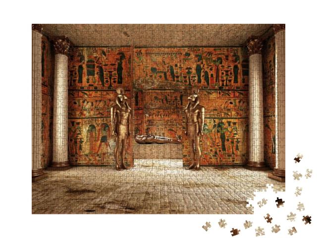 Pharaohs Tomb... Jigsaw Puzzle with 1000 pieces