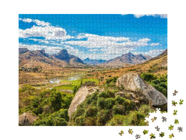 Anja Park - Nature Reserve of Madagascar... Jigsaw Puzzle with 1000 pieces