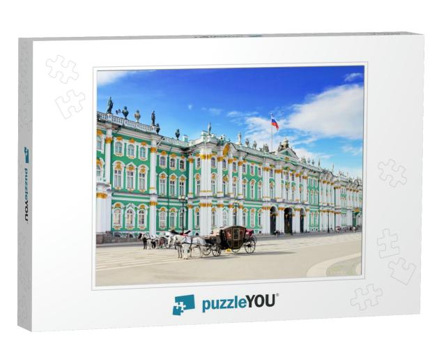 View Winter Palace Square in Saint Petersburg... Jigsaw Puzzle