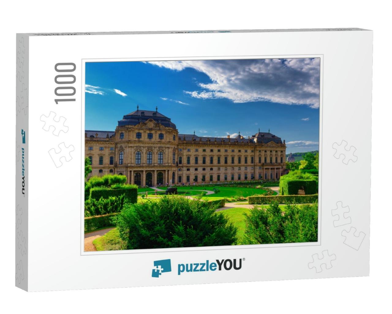 The Residenz of Wurzburg, Germany... Jigsaw Puzzle with 1000 pieces