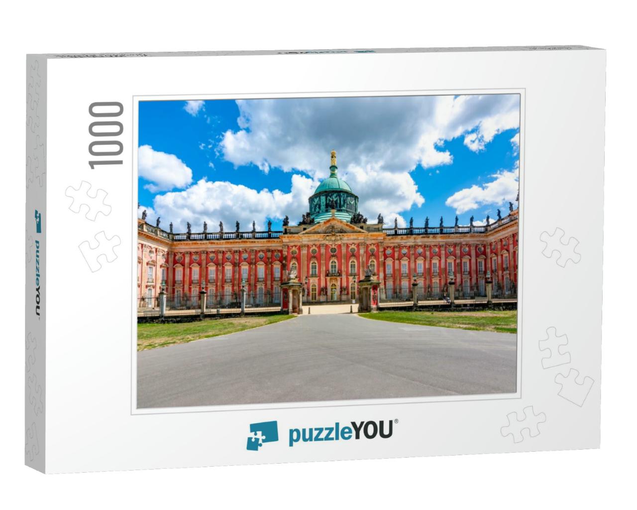 New Palace Neues Palais Facade in Potsdam, Germany... Jigsaw Puzzle with 1000 pieces