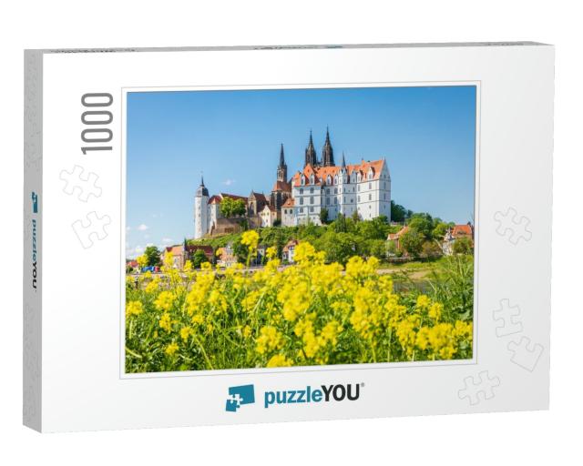 Panorama of Picturesque Historic City of Meissen, Saxony... Jigsaw Puzzle with 1000 pieces