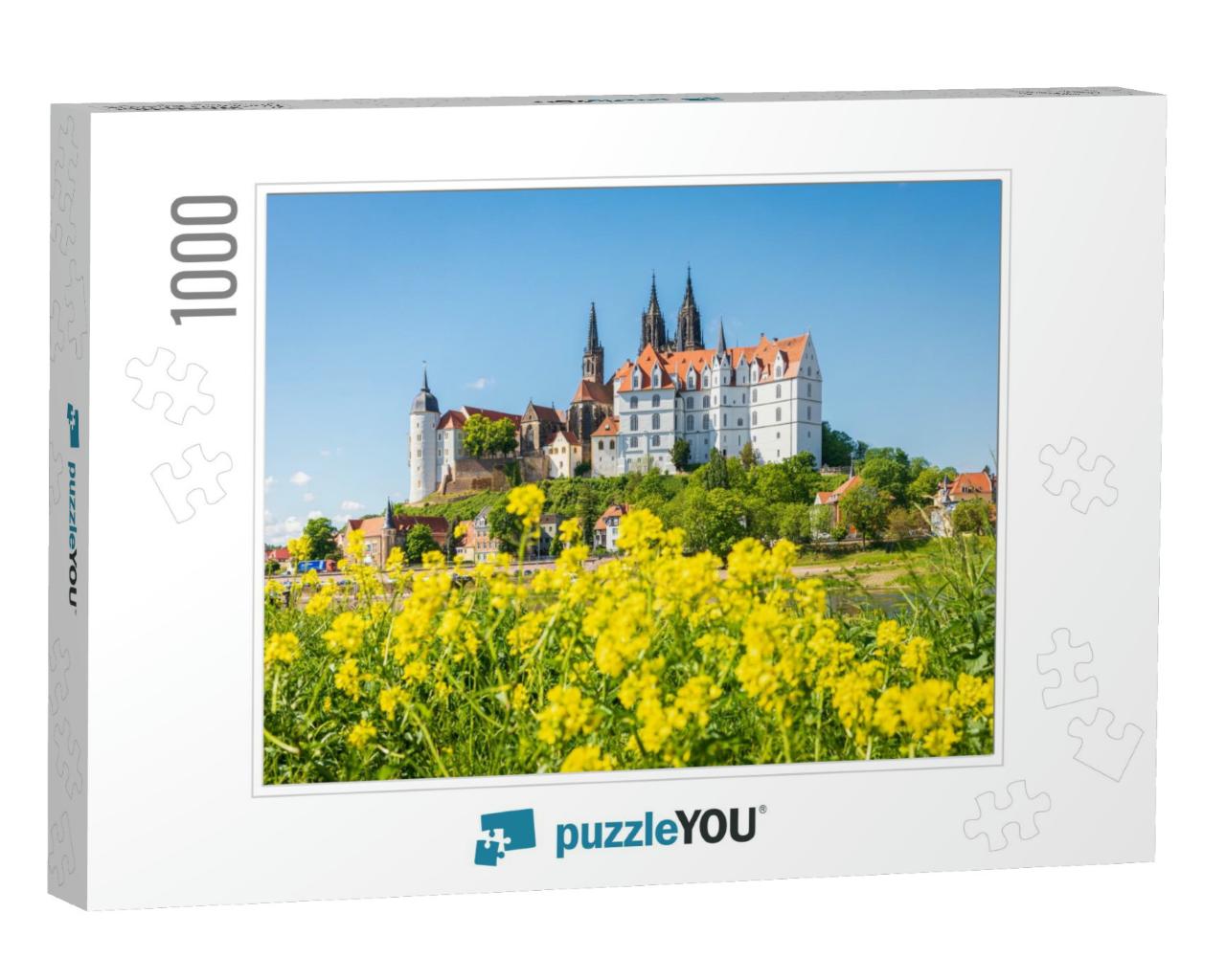 Panorama of Picturesque Historic City of Meissen, Saxony... Jigsaw Puzzle with 1000 pieces