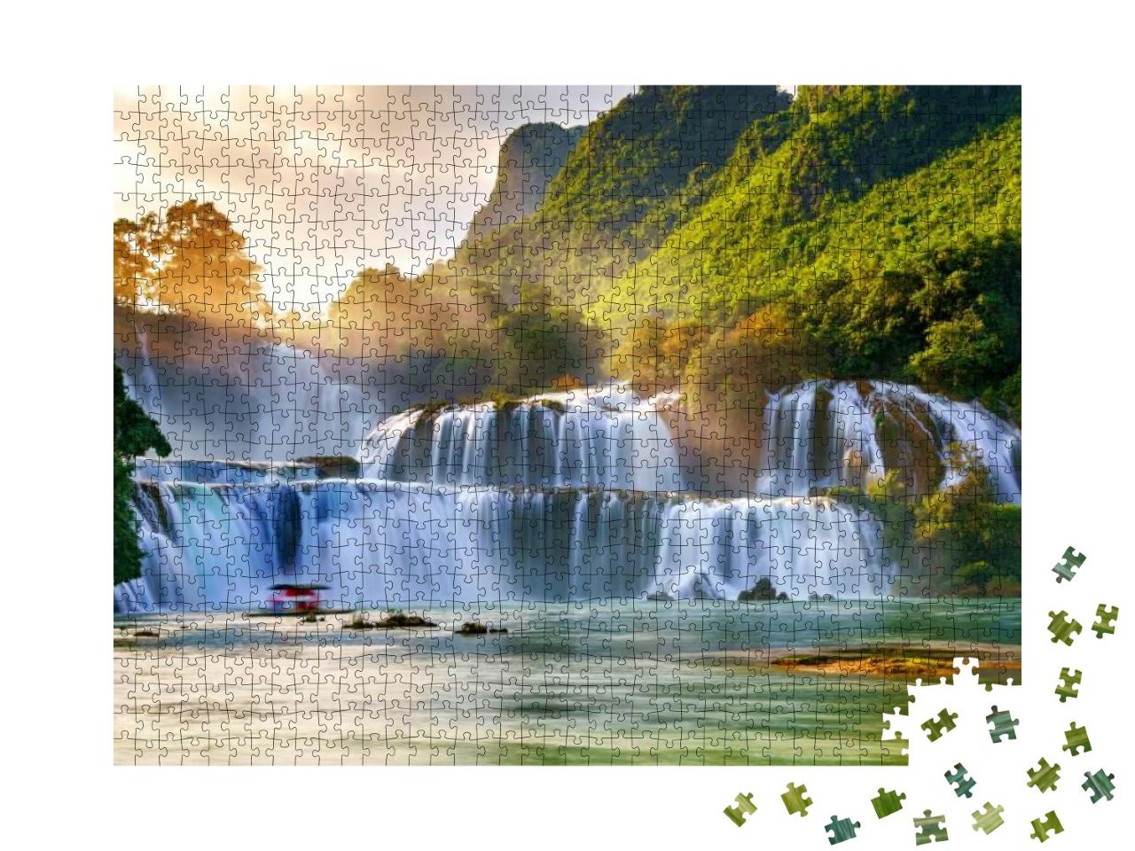 Royalty High Quality Free Stock Image Aerial View of Ban... Jigsaw Puzzle with 1000 pieces