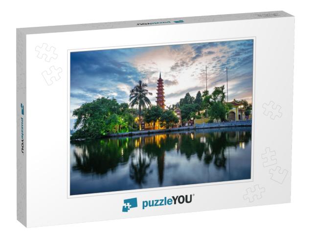 Panorama View of Tran Quoc Pagoda, the Oldest Temple in H... Jigsaw Puzzle