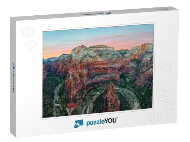 Angels Landing Zion National Park... Jigsaw Puzzle