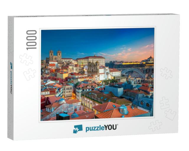 Porto, Portugal. Aerial Cityscape Image of Porto, Portuga... Jigsaw Puzzle with 1000 pieces