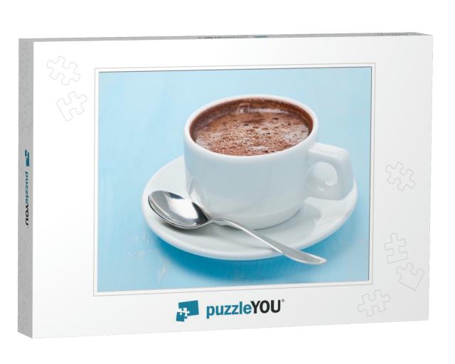 Cup of Hot Chocolate, Close-Up... Jigsaw Puzzle