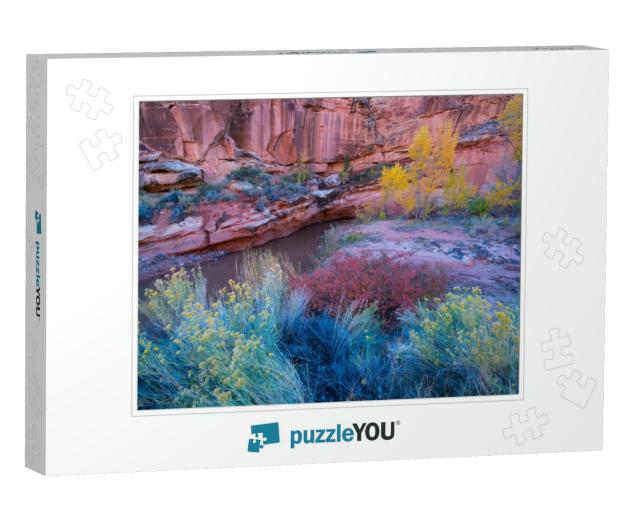 Capitol Reef National Park in Utah State of the United St... Jigsaw Puzzle