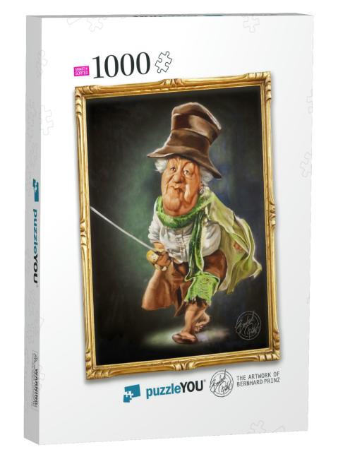 Miss Margaret Rutherford Portrait Jigsaw Puzzle