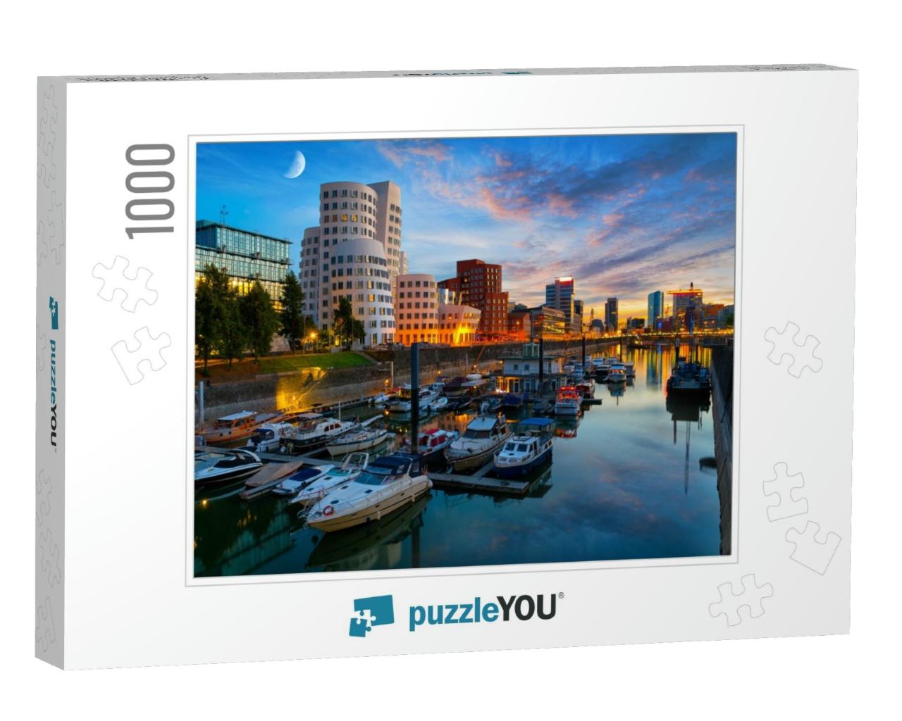 Dusseldorf Media Harbor... Jigsaw Puzzle with 1000 pieces