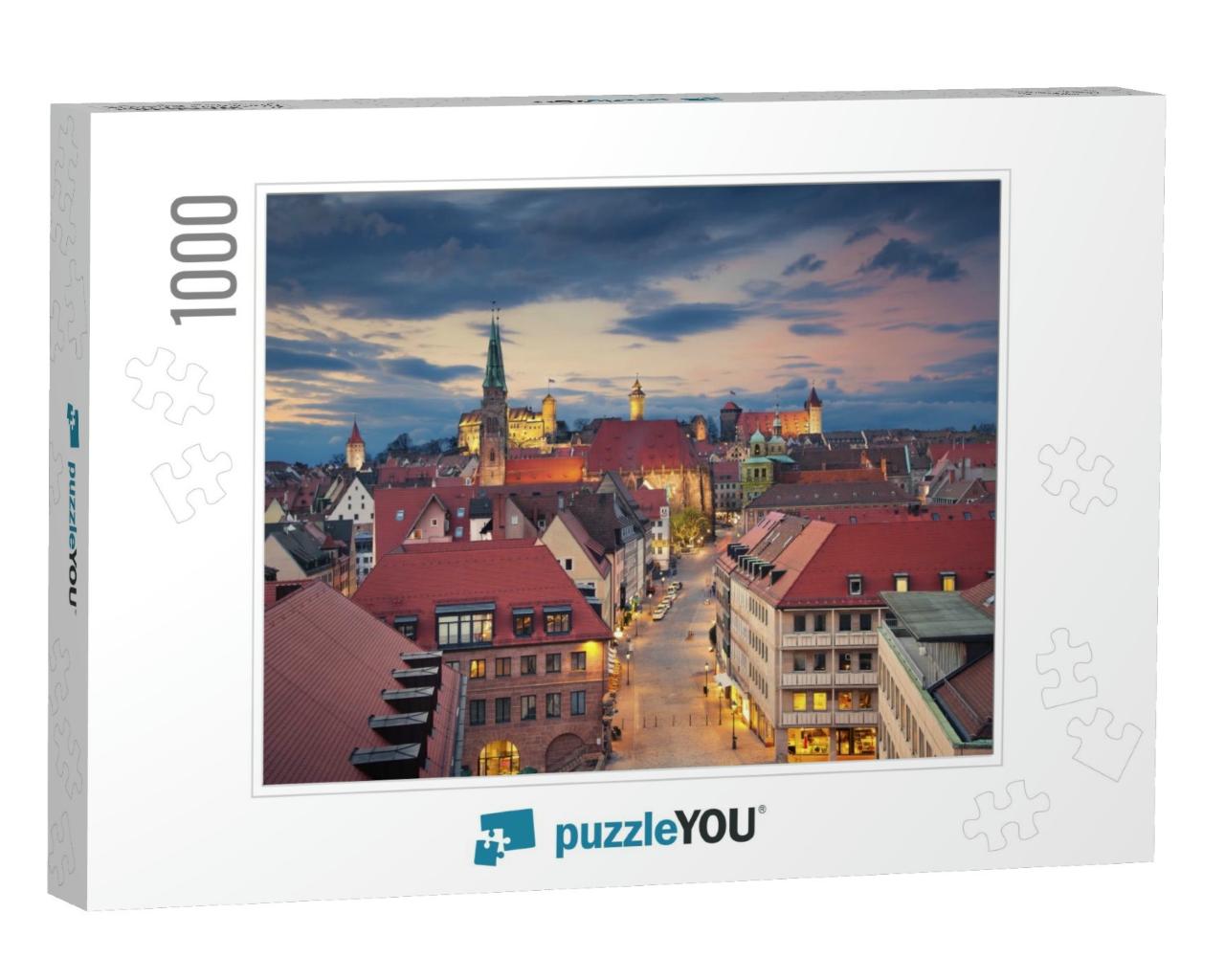 Nuremberg. Image of Historic Downtown of Nuremberg, Germa... Jigsaw Puzzle with 1000 pieces