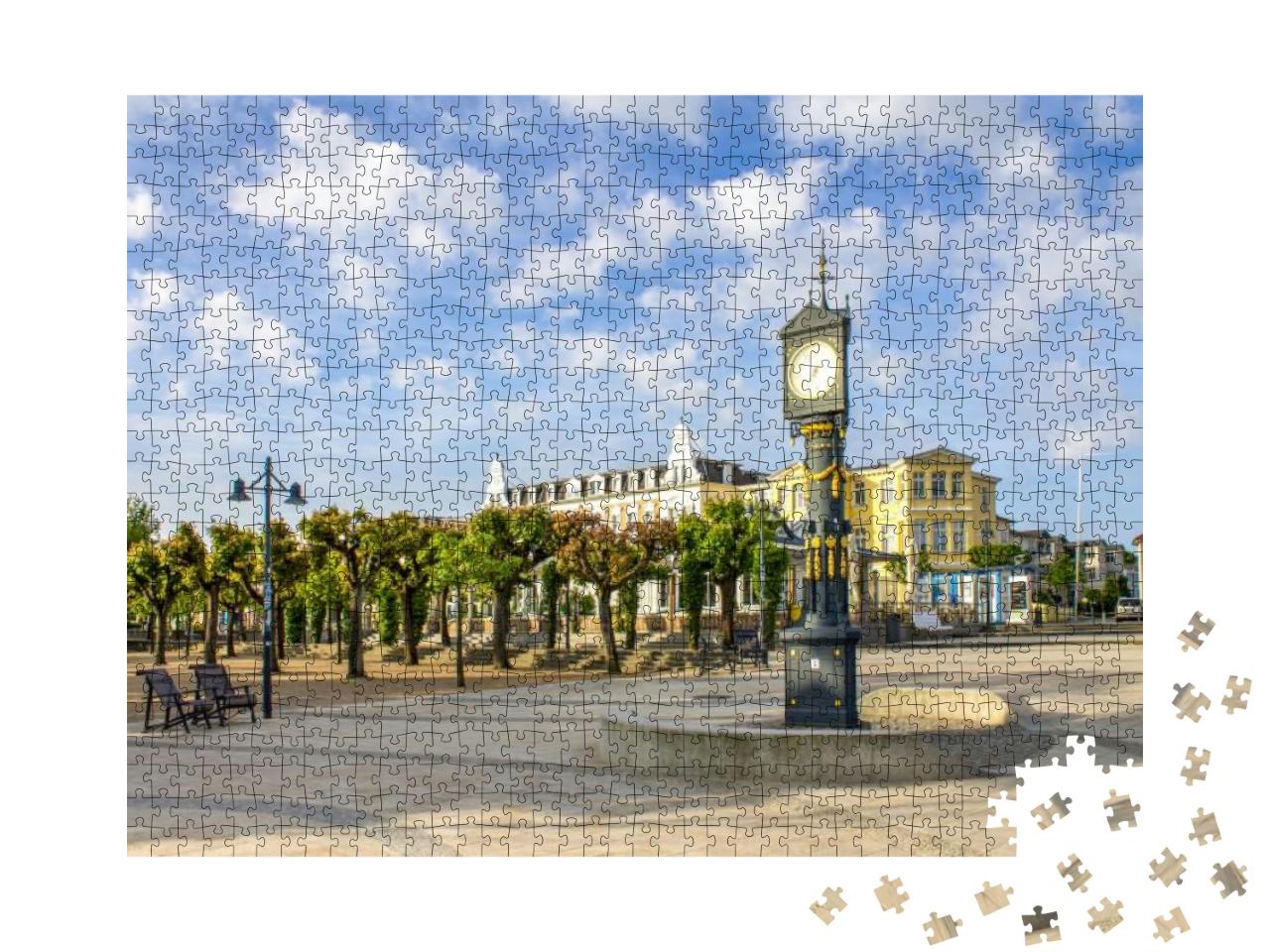 Pier in Ahlbeck, Island Usedom, Germany... Jigsaw Puzzle with 1000 pieces