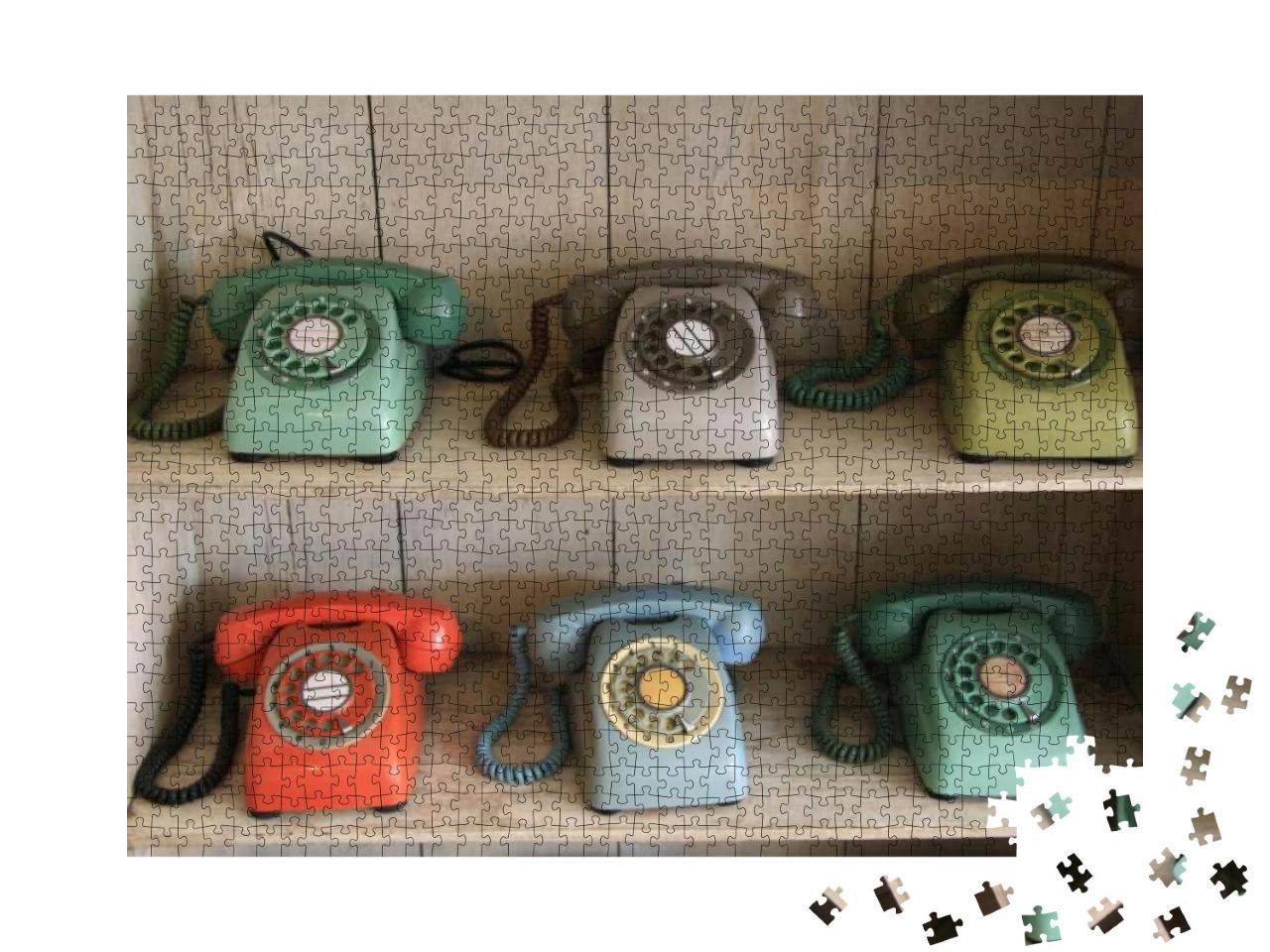 Vintage Telephone... Jigsaw Puzzle with 1000 pieces