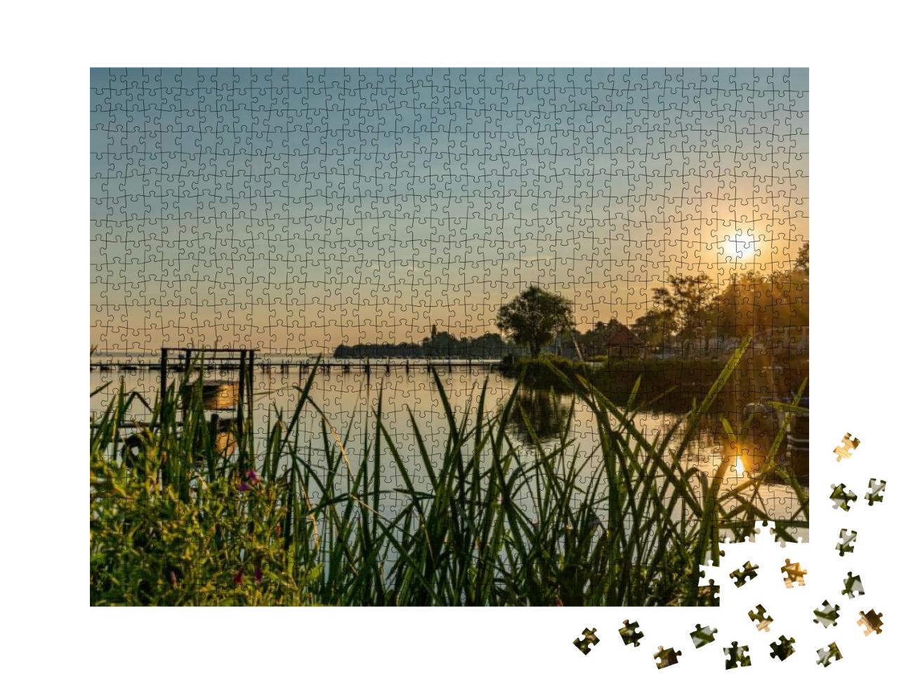 Nature Landscape At the Steinhuder Sea... Jigsaw Puzzle with 1000 pieces