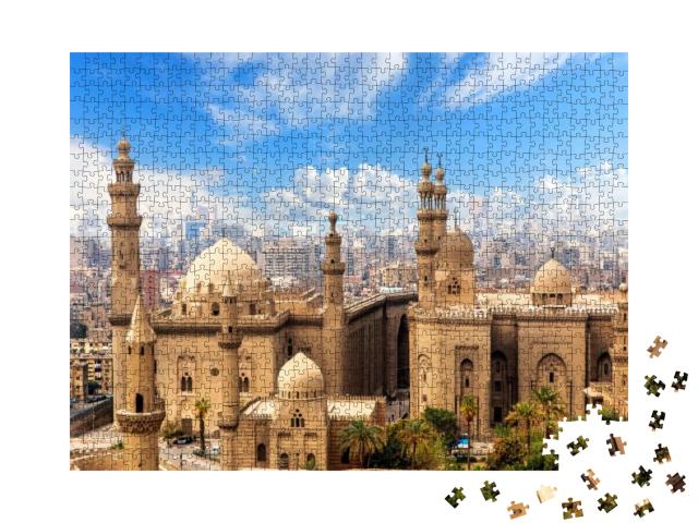 Mosque & Madrasa of Sultan Hasan in Cairo, Egypt... Jigsaw Puzzle with 1000 pieces