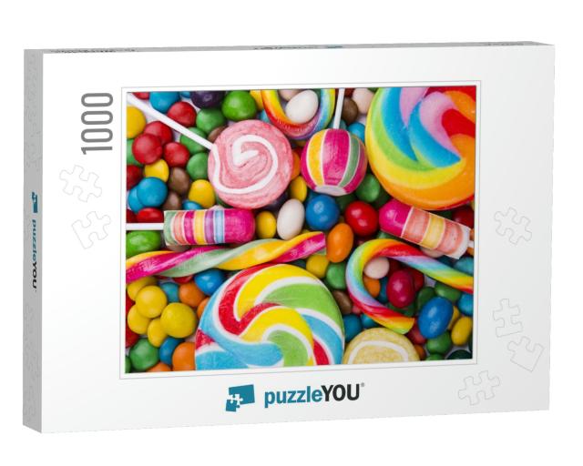 Colorful Candy... Jigsaw Puzzle with 1000 pieces