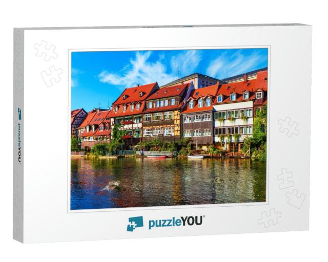 Scenic Summer Panorama of the Old Town Pier Architecture... Jigsaw Puzzle